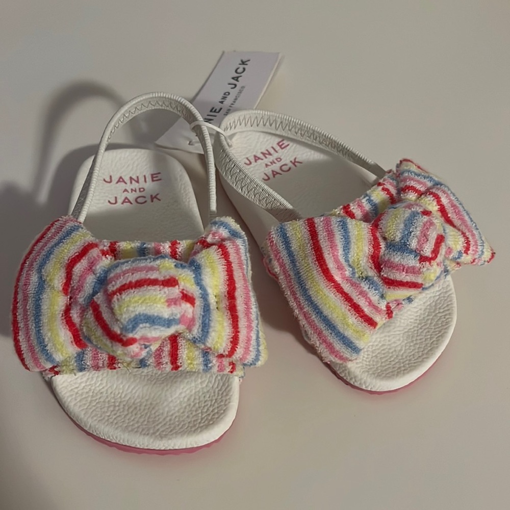 New Janie and Jack pool slide sandals